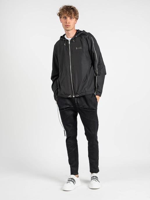 Les Hommes jas Windbreaker Mannen zwart - Image 5