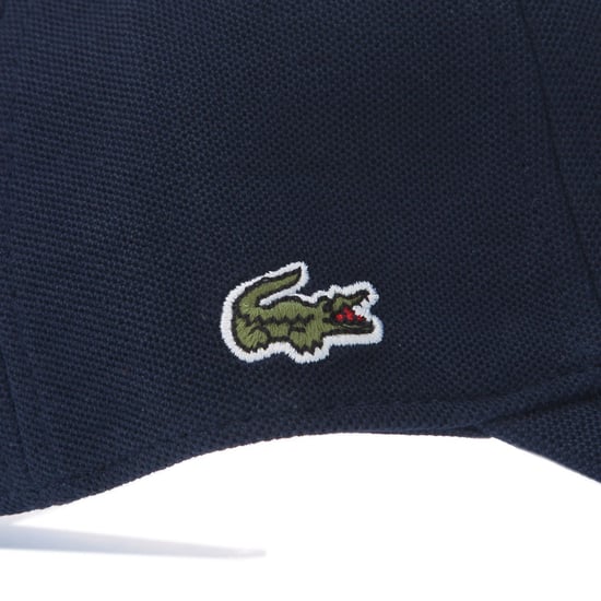 Accessories Lacoste Cotton Pique Cap in Navy