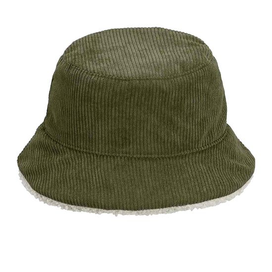 SOLS Unisex volwassen 2 in 1 omkeerbare emmerhoed (Leger/Beige) - Image 2