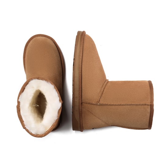 EVER AU Men Kookaburra Short Classic Boots - Chestnut