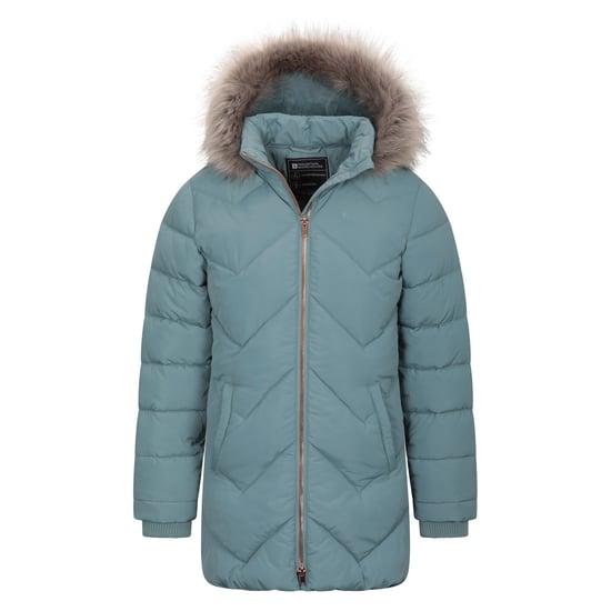 Mountain Warehouse Waterbestendige gewatteerde jas voor kinderen/Kinderen Galaxy (Teal) - Image 5