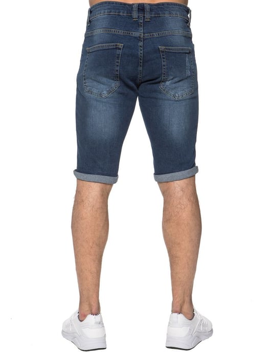 Heren Ripped Skinny Shorts - Image 3