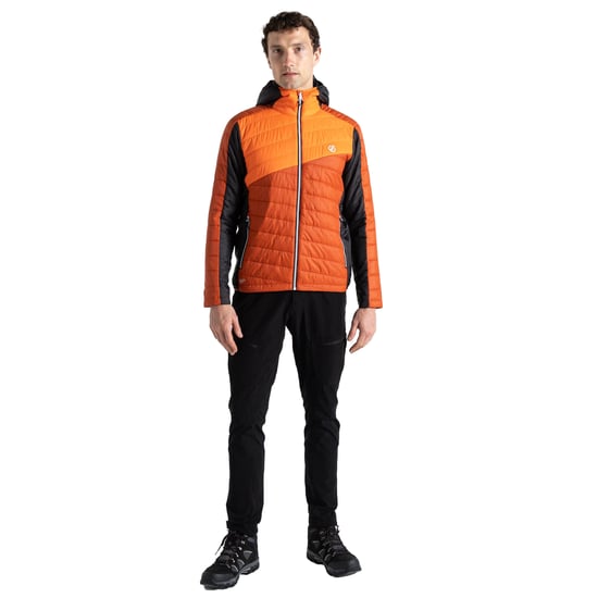 Dare 2B Mens Touring Padded Jacket (Rooibos Tea/Puffins Orange)