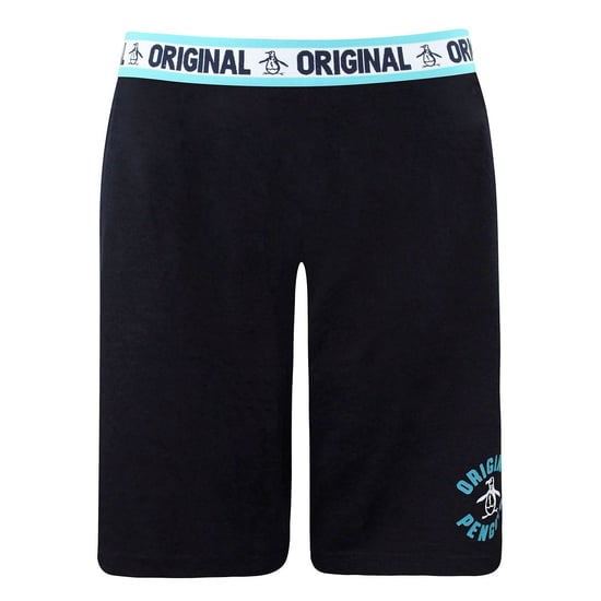 Originals Penguin Lounge Heren Zwarte Korte Broek - Image 1
