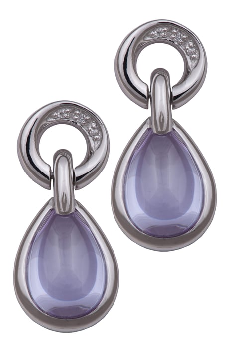Orphelia Women's 925 Sterling Silver Drop Earrings - Silver ZO-5923
