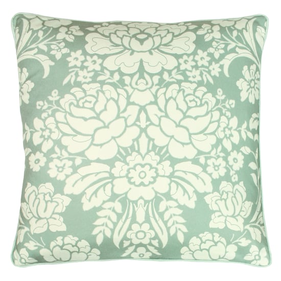 Paoletti Melrose Floral Piped Feather Filled Cushion