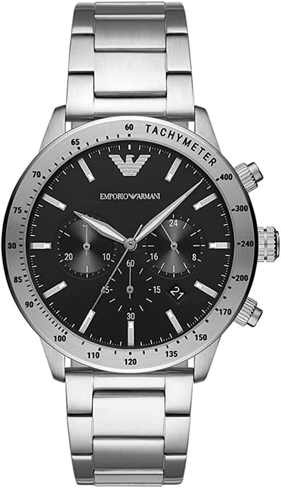 Emporio Armani Mario Heren Horloge Zilverkleurig AR11241 - Image 1