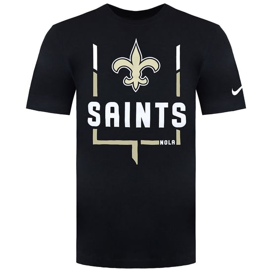 Nike NFL New Orleans Saints Legend Goal Post Heren T-shirt - Image 1
