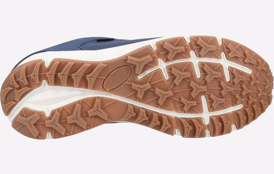 Cotswold Compton Gerecycleerd Plastic+Synthetische Pu Dames Marine Sneakers - Image 4
