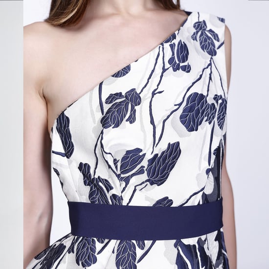 Jacquard Flower Bustier -jurk - Image 3