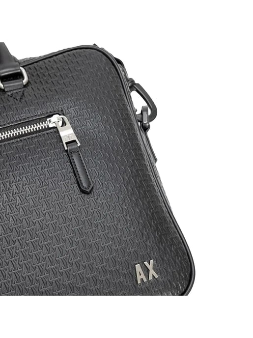 Armani Exchange Heren Relief Documentmap - Image 4