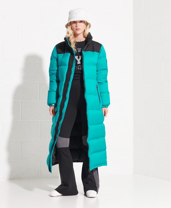 Superdry Code Longline Down Puffer Coat