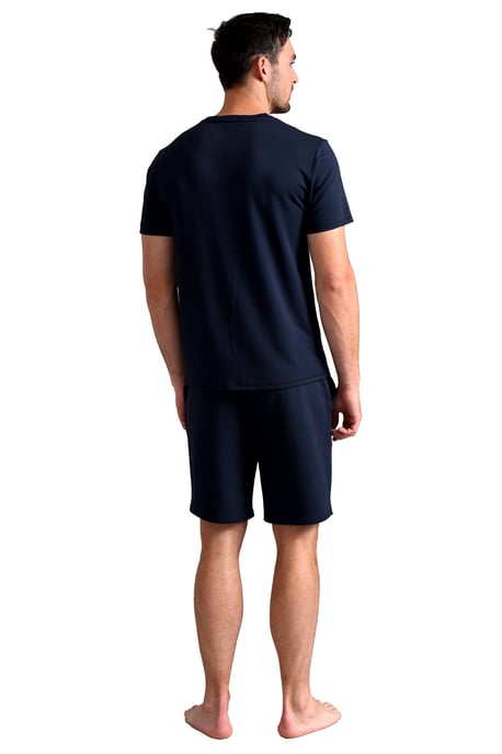 Ted Baker Pyjama Shorts | Heren Casual Lounge Wear Pyjama Broek met Zakken - Marineblauw - Image 2