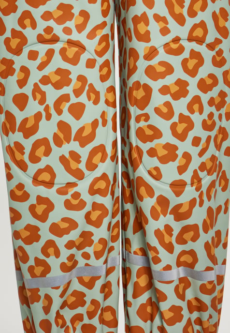 Schmuddelwedda Regenbroek meisjes (kinderen) Pastel Mint Oranje Leeuw - Image 5