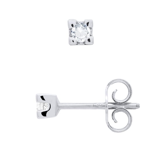 DIADEMA - Earrings - Diamonds - White Gold