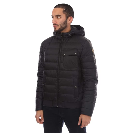Men's Belstaff Down Filled Nylon Streamline Jacket in Navy