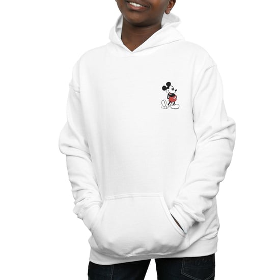 Disney Jongens Mickey Mouse Kickin Retro Borst Hoodie (Wit) - Image 4