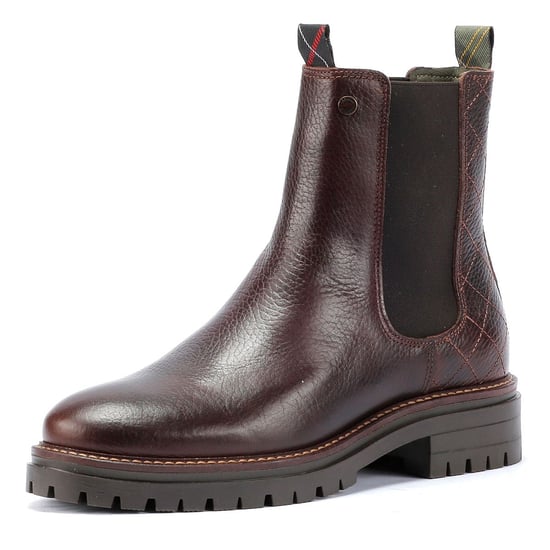 Barbour Evie Leder Dames Bruin Laarzen - Image 3