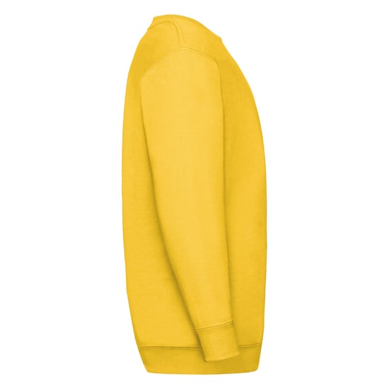 Fruit Of The Loom Childrens Unisex Set In Sleeve Sweatshirt (Zonnebloem) - Image 2