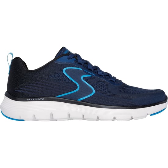 Skechers Flex Advantage 5.0 Spreelo Polyester Heren Navy/Blauw Sportschoenen - Image 2