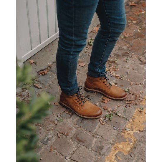 Hush Puppies Joel Leren Herenlaarzen Camel - Image 6