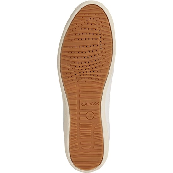 Geox D MYRIA Imitatieleer Dames Witte Sneakers - Image 4