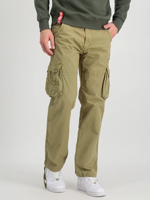 Heren Alpha Industries Jet Pant in Olijf - Image 3