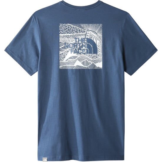 The North Face Men’s Short Sleeve Redbox Celebration T-Shirt, Shady Blue - Image 3