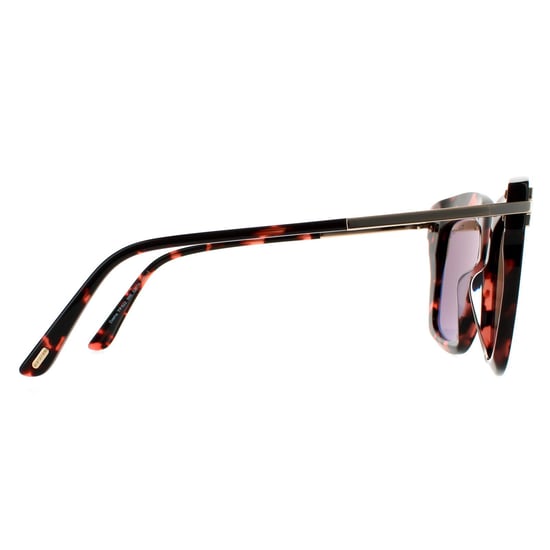Tom Ford zonnebril Dasha FT0822 56E Pink Havana Brown - Image 4