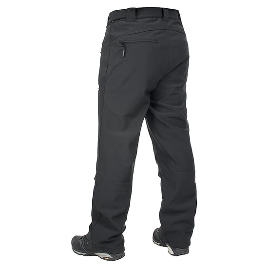 Trespass Mens Hemic Softshell Trousers (Black X)