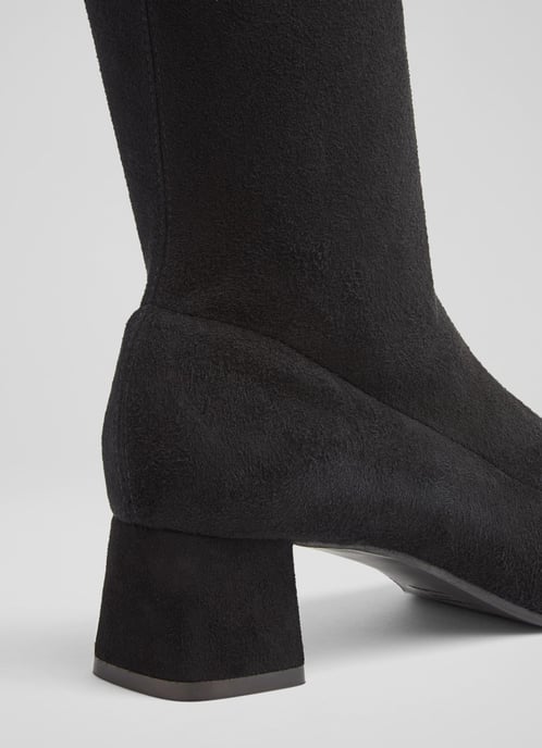 LK Bennett Daniela Knee Boots, Black