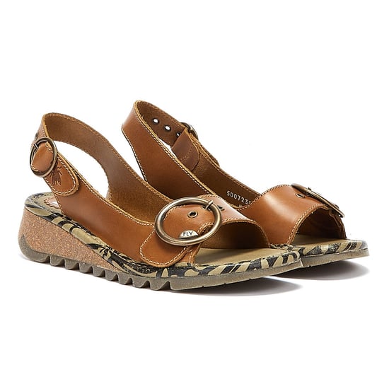 Fly London Tram723fly Vrouw Camel Sandalen - Image 1