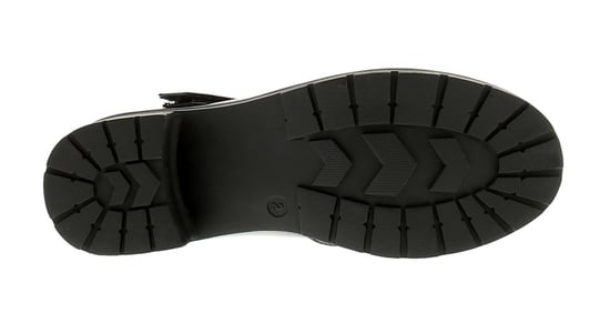 Miss Riot Girls Shoes School Kirsty Touch Fastening black