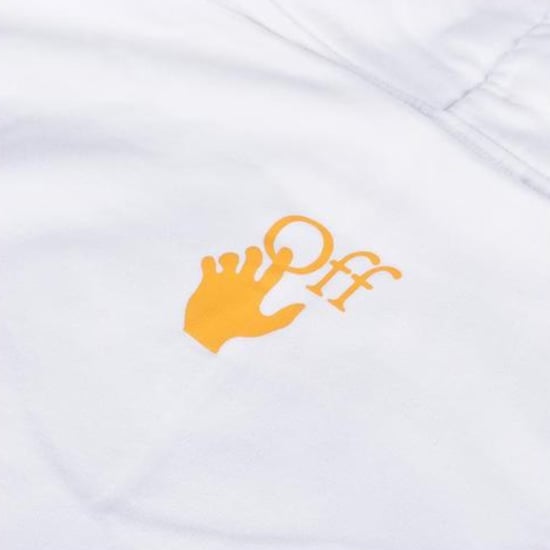 Off-White Carav Painting Over White Hoodie - Image 3