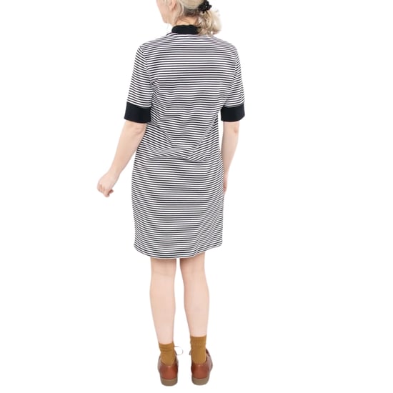 Fred Perry Navy Blue Stripped Snow White Dress