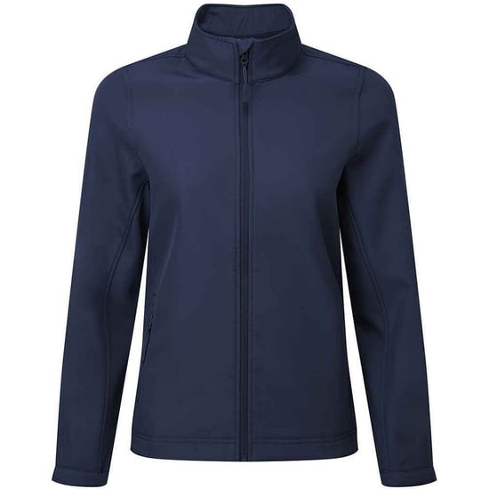 Premier Dames/Dames Windchecker Soft Shell Jacket (Marine) - Image 1