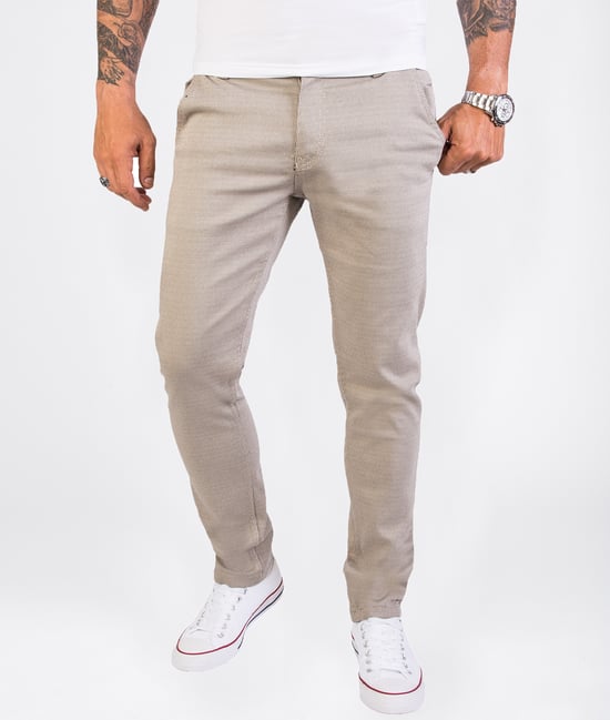 Rock Creek Stoffhose Beige - Image 1