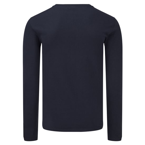 Fruit of the Loom Unisex Adult Iconic T-shirt met lange mouwen (Deep Navy) - Image 2
