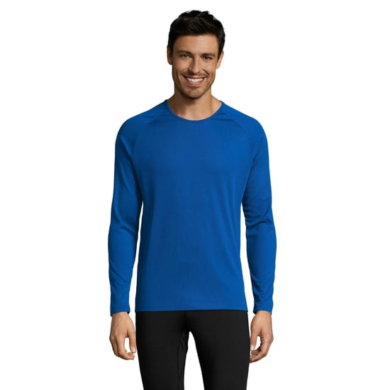 SOLS Heren Sport T-shirt met lange mouwen (Koningsblauw) - Image 1