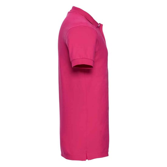 Russell Heren Piqué Stretch Poloshirt (Fuchsia) - Image 3
