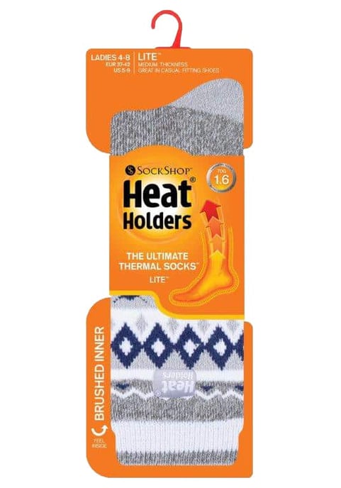 Heat Holders Thermische sokken met dun patroon voor dames - Witton - Image 2