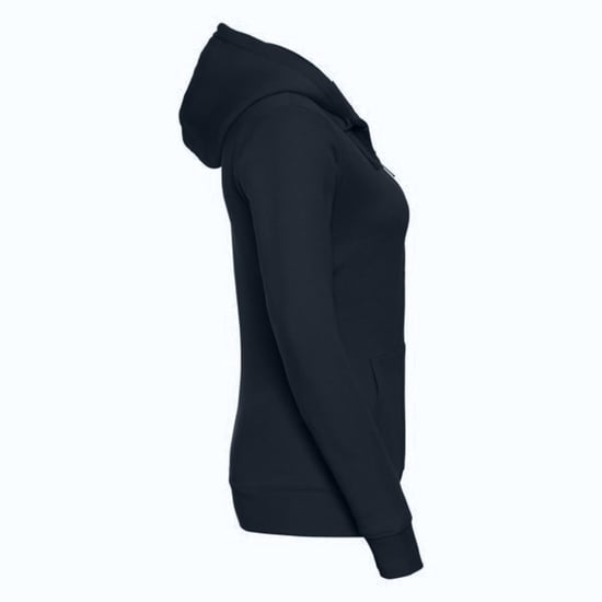 Russell Dames Premium Authentieke Hoodie met rits (3-laagse stof) (Franse marine) - Image 3