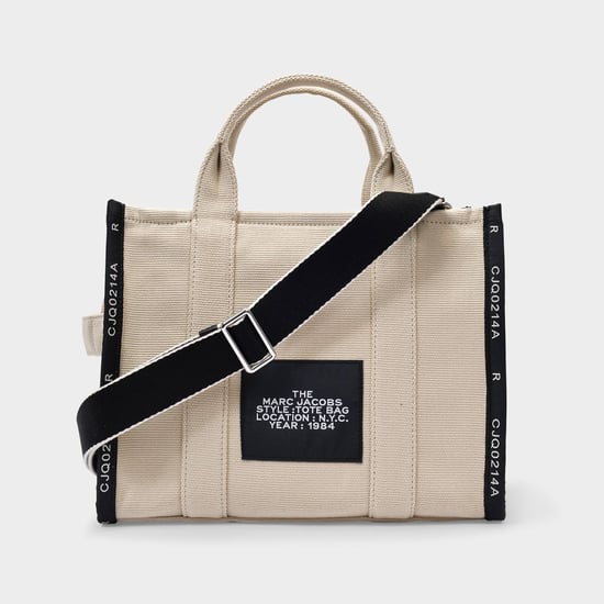 The Medium Size Tote Bag Jacquard - Marc Jacobs -  Warm Sand - Cotton