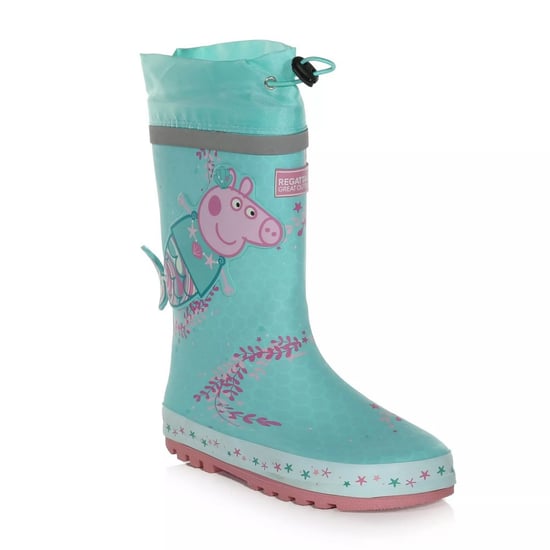 Regatta Kinder/Kinder Puddle Peppa Pig Wellington Laarzen (Aruba Blauw) - Image 1