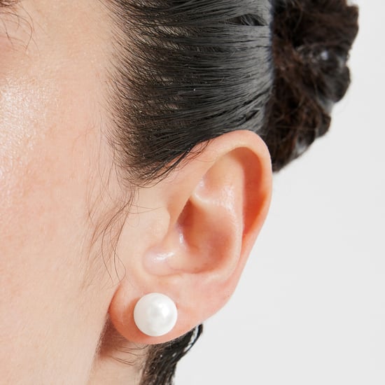 Luxenter 925 Sterling zilveren oorbellen met gerhodineerde witte parel - Mayhi - Image 5