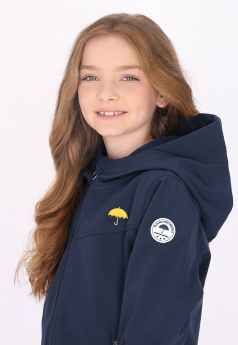 Schmuddelwedda softshell blouson meisjes (kinderen) marine - Image 5