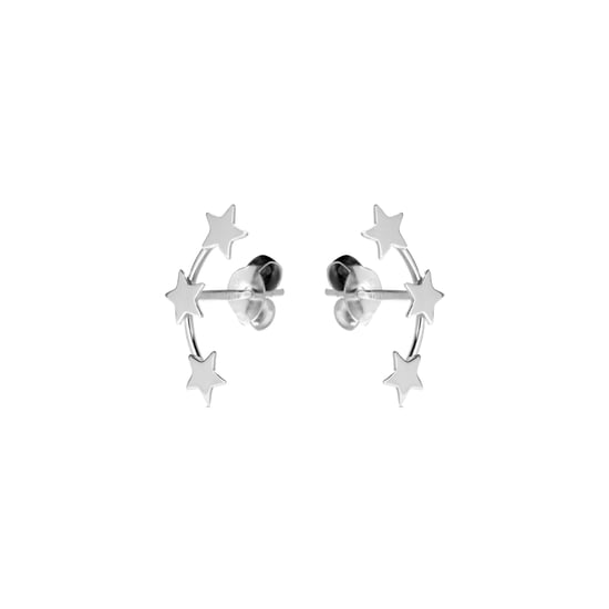 Luxenter 925 sterling zilveren gerhodineerde oorbellen - Essential - Image 2