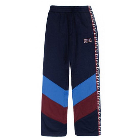 Puma x Rihanna Fenty Womens Navy Broek met wijde pijpen - Image 1