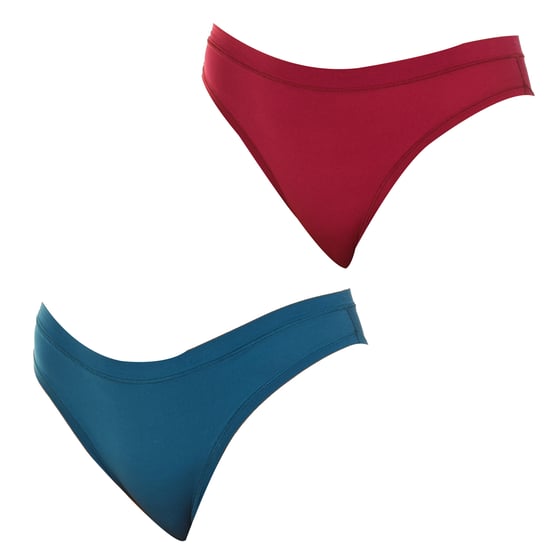 Pack-2 Panties Body Mouv elastic fabric D06W6 woman