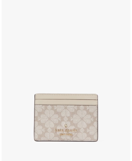 Spade Flower Spade Flower Pvc Small Slim Card Holder
